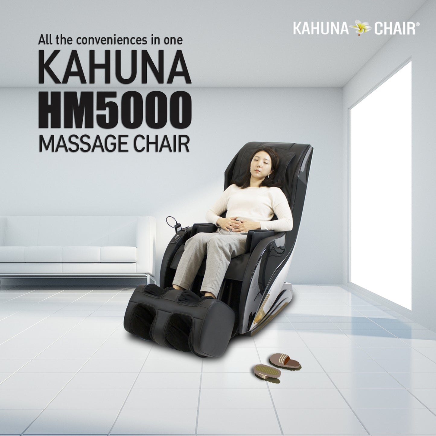 Kahuna HM-5000 Slender Style SL-Track Massage Chair