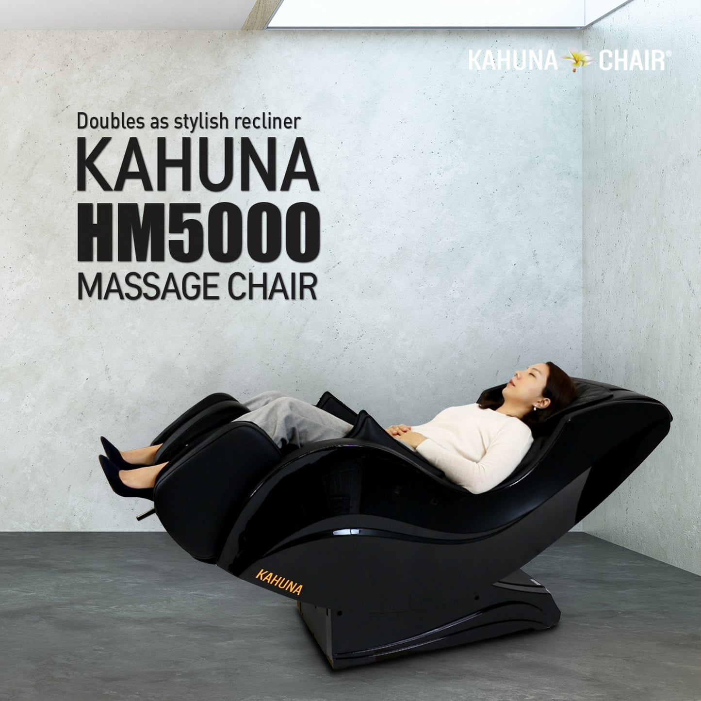 Kahuna HM-5000 Slender Style SL-Track Massage Chair