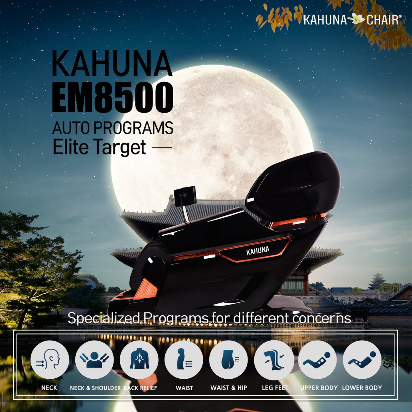 Kahuna EM-8500 - The King's Elite Massage Chair