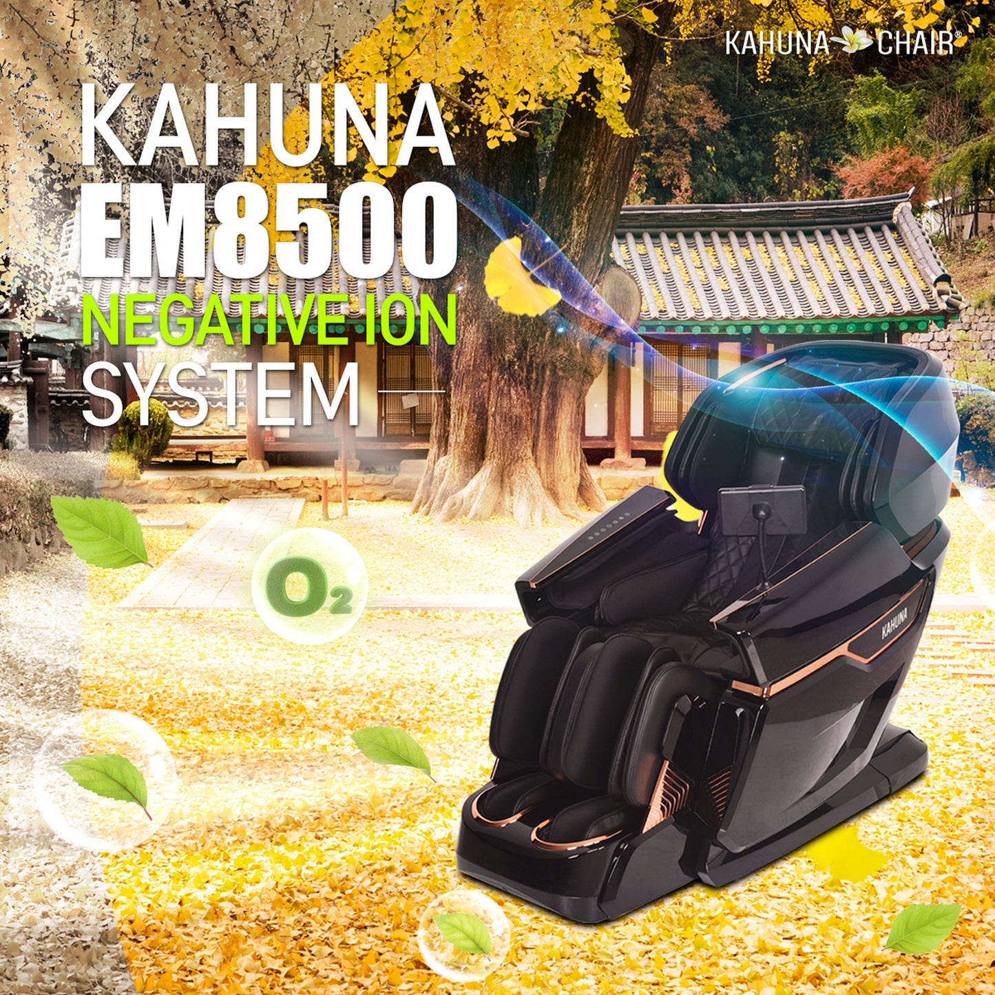 Kahuna EM-8500 - The King's Elite Massage Chair