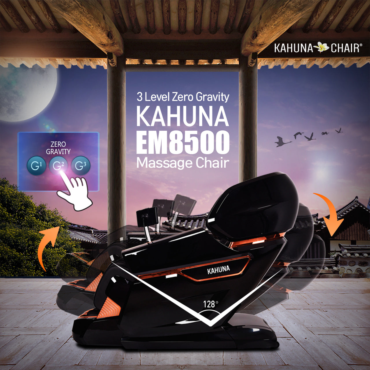 Kahuna EM-8500 - The King's Elite Massage Chair