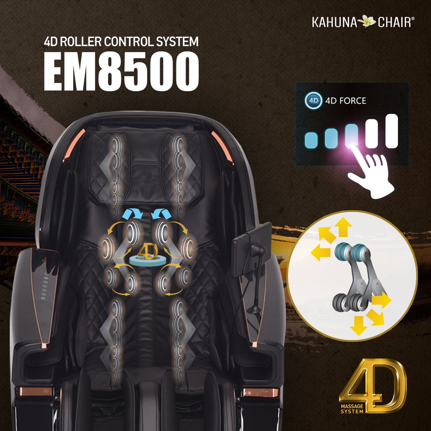 Kahuna EM-8500 - The King's Elite Massage Chair