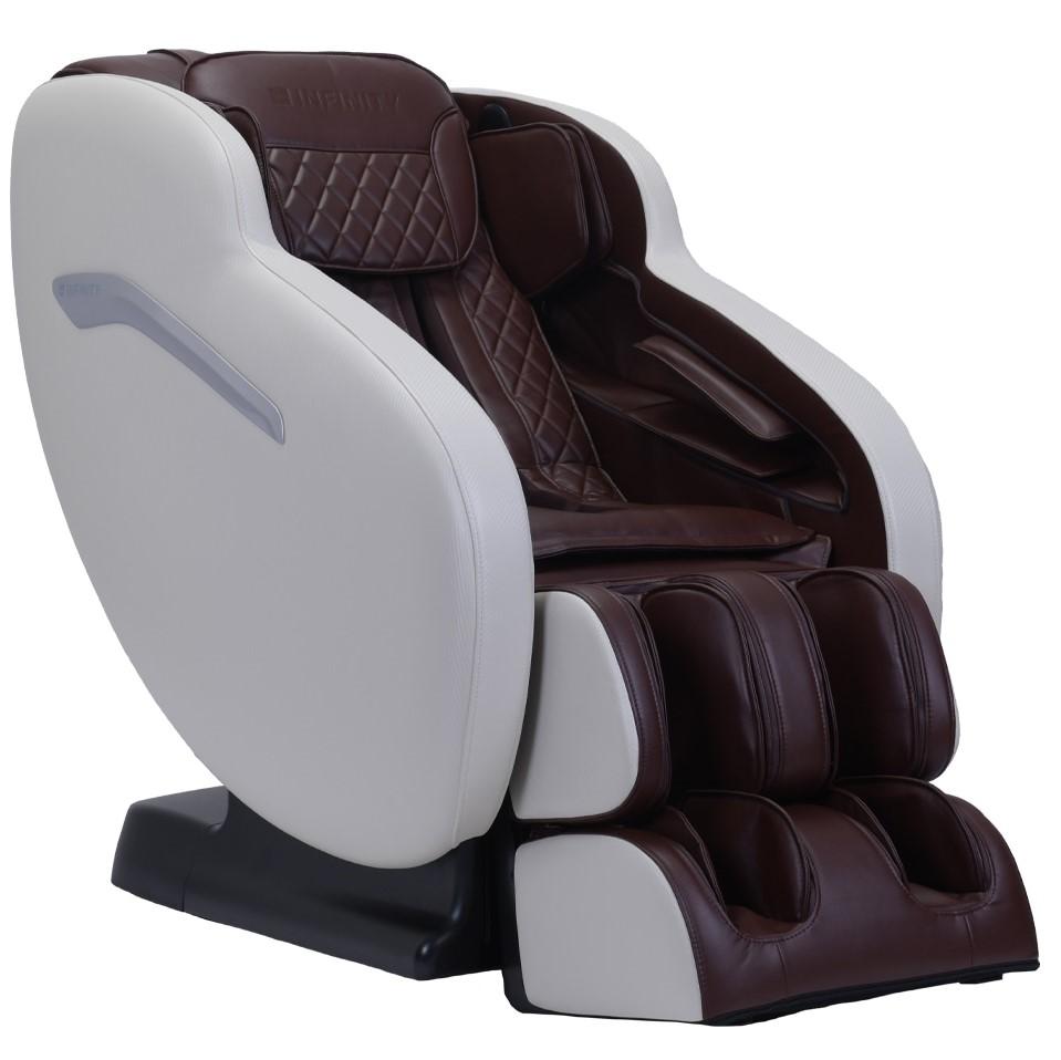 Infinity Aura L-Track Massage Chair Massage Chair Infinity Cream Free Standard Free Standard Warranty